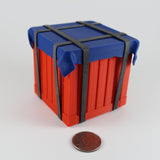 PUBG Inspired Battle Royal Airdrop Crate / Supply Drop and Helmet