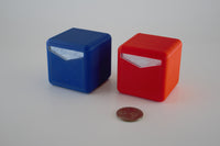 Beat Saber Inspired Cube Note Blocks, Set of Two (One of Each Color)